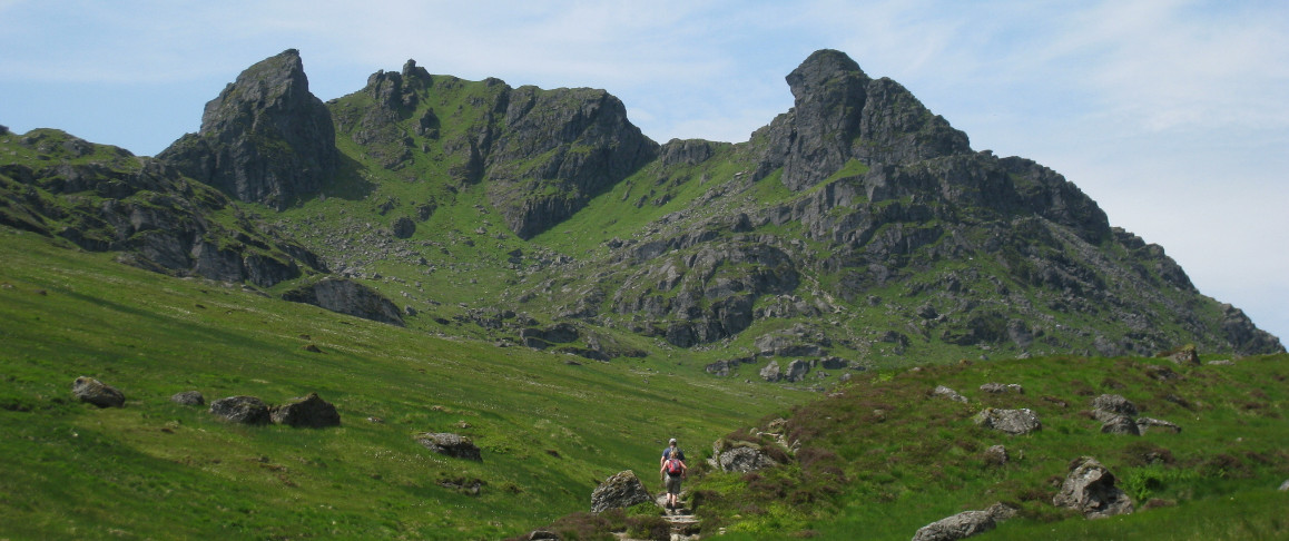 The Cobbler or Ben Arthur in the Arrochar Alps in Scotland