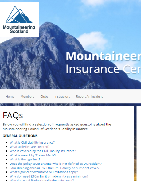 british mountaineering travel insurance