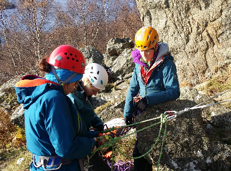 Ready to Rock - outdoor climbing courses Scotland