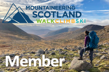 Mountaineering Scotland membership card