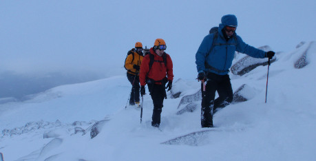 Winter skills course